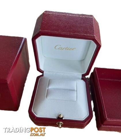 CARTIER Canary Diamond Ballerine Engagement Ring