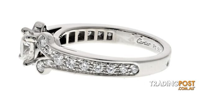 CARTIER Canary Diamond Ballerine Engagement Ring