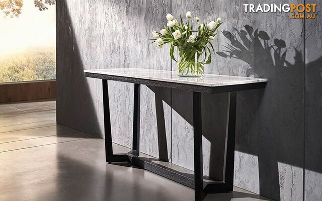 Luxurious Provence Marble & Solid Oak Console Table – Exclusive Nick Scali Range