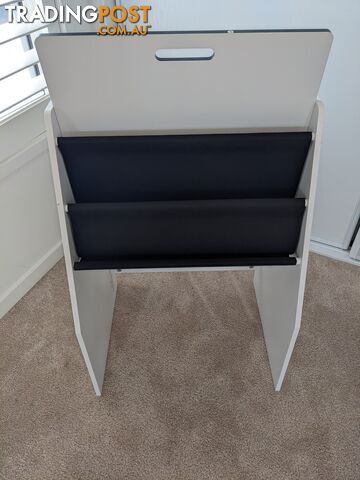 Kids Bookshelf/Whiteboard Rack Desk (chip on table)