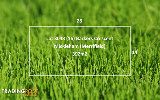 Lot 3048 Barkers Crescent MICKLEHAM VIC 3064