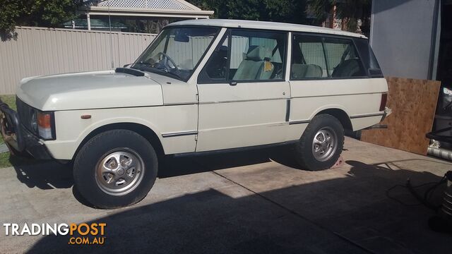 1981 Land Rover Range Rover UNSPECIFIED UNSPECIFIED SUV Automatic