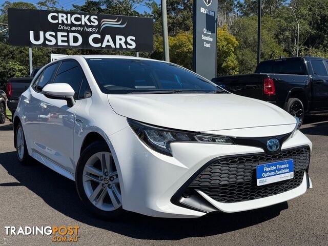 2019 TOYOTA COROLLA ASCENT SPORT HYBRID AUTO HATCH