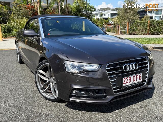 2016 AUDI A5 S LINE PLUS AUTOQUATTROMY17 CONVERTIBLE