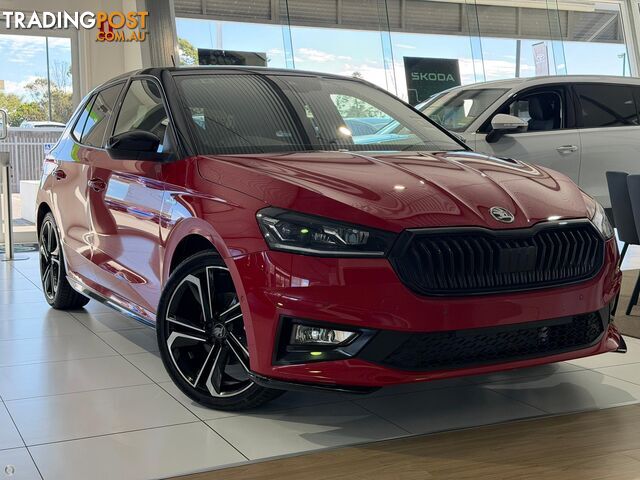 2025 SKODA FABIA 110TSI MONTE CARLO AUTOMY25 HATCH