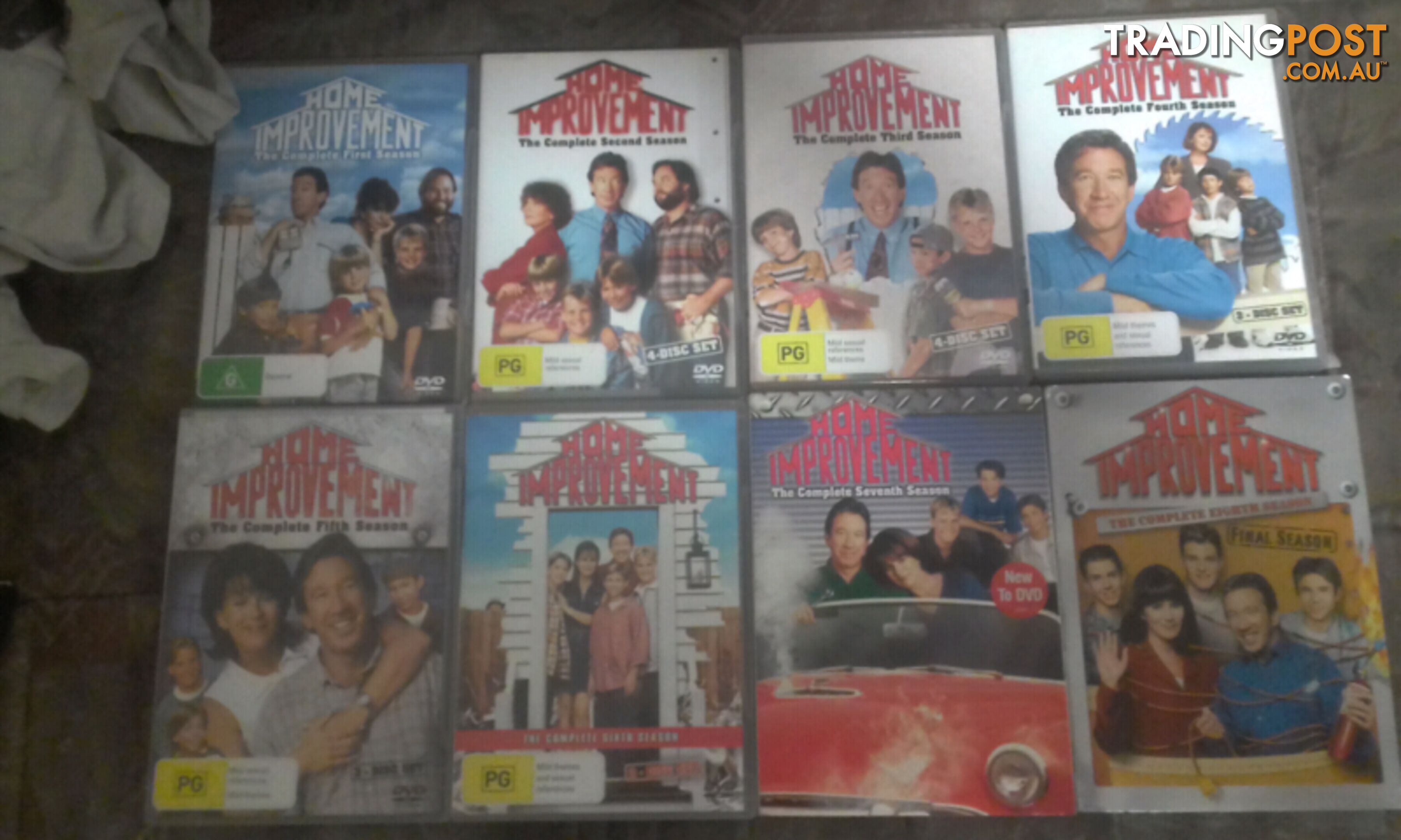 Home improvement complete collection season 1-8 $ 60ono