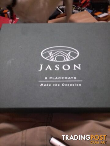JASON 6x placemats. BRAND NEW cost $40 sell for /$25 ono