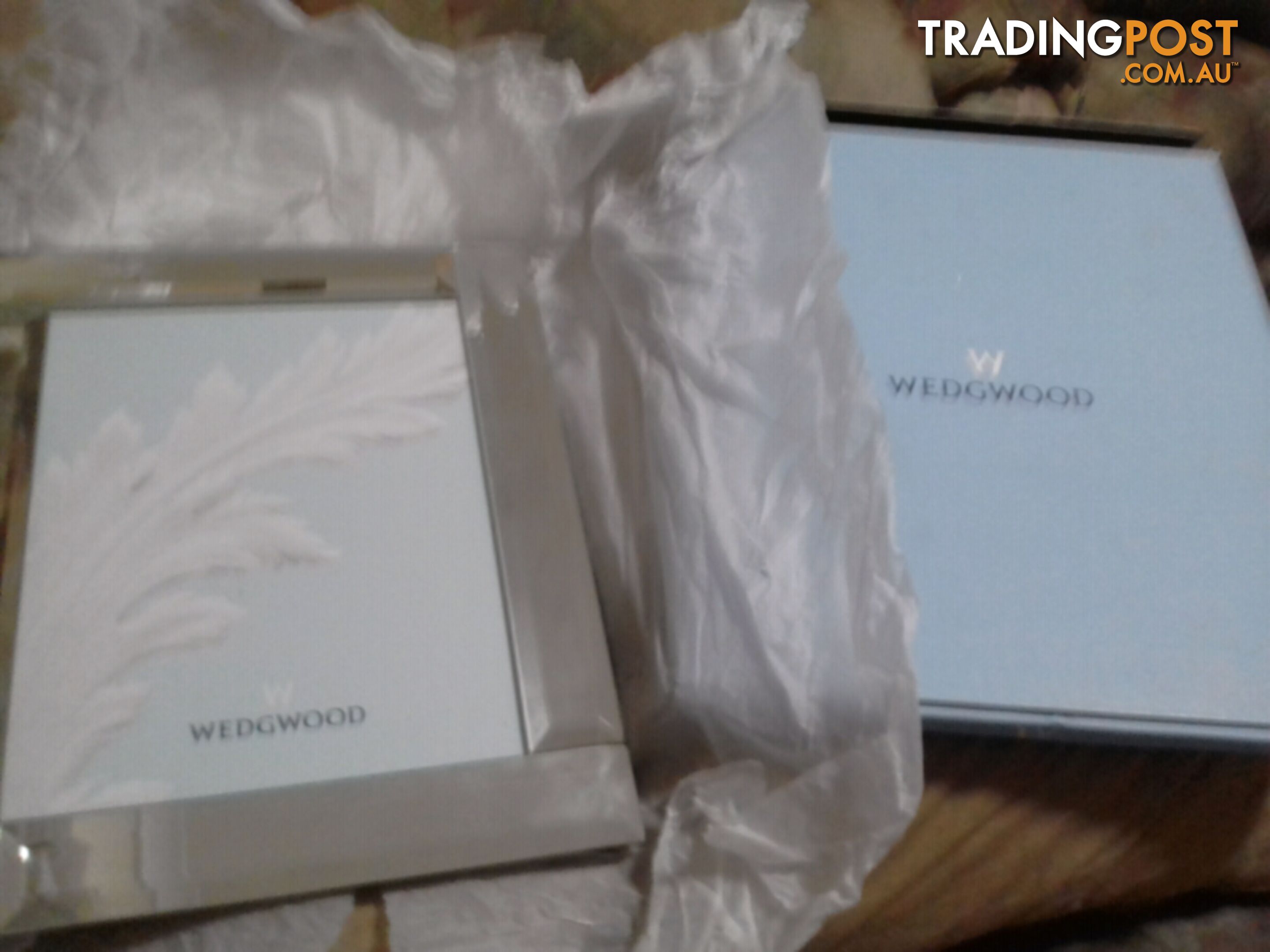 Wedgewood mirror picture frames. 7x11cm, &17x22cm BRAND NEW$60ono