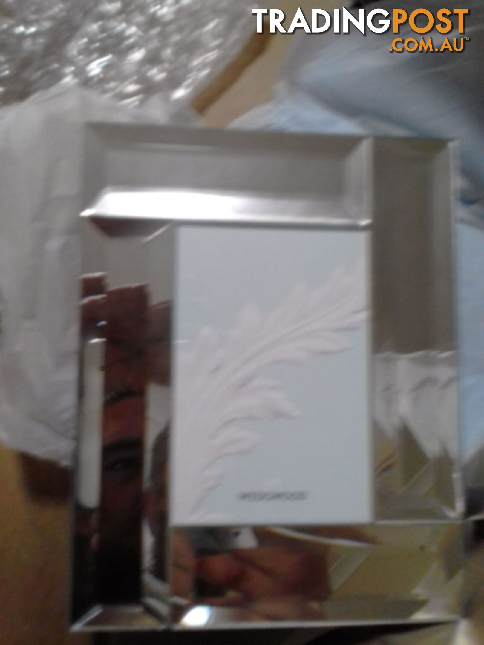 Wedgewood mirror picture frames. 7x11cm, &17x22cm BRAND NEW$60ono