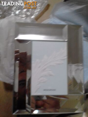 Wedgewood mirror picture frames. 7x11cm, &17x22cm BRAND NEW$60ono