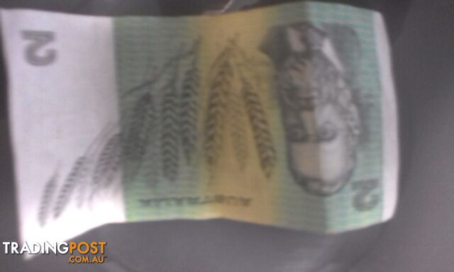 $2 Australian bank note