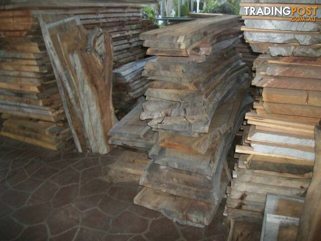 SEASONED HARDWOOD TIMBER SLABS & BURLS - photo 2 of 10