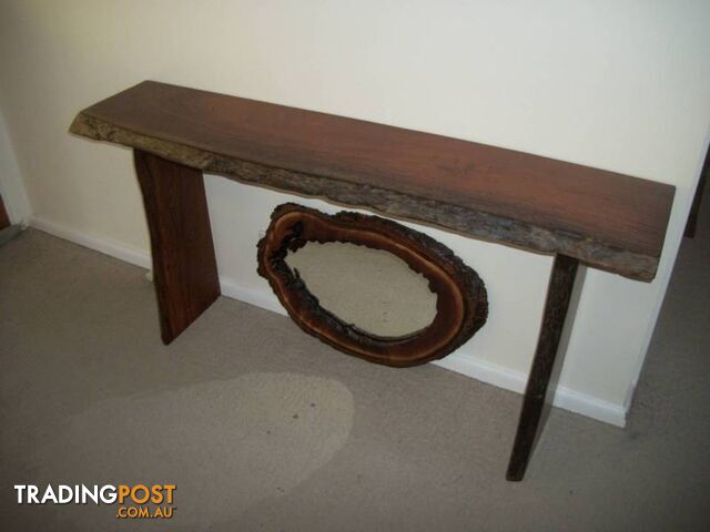 Hardwood timber slab dining / coffee / console tables / bartops - photo 2 of 10