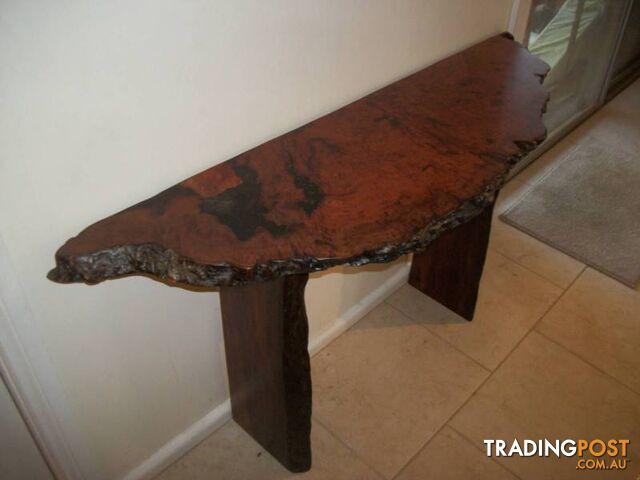 Hardwood timber slab dining / coffee / console tables / bartops - photo 3 of 10
