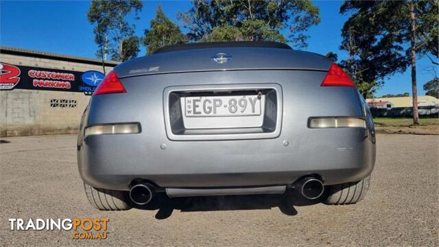 2007 NISSAN 350Z TRACK Z33MY07 ROADSTER