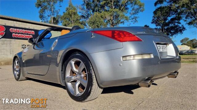 2007 NISSAN 350Z TRACK Z33MY07 ROADSTER