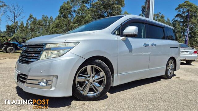 2011 NISSAN ELGRAND WAGON RIDER WAGON