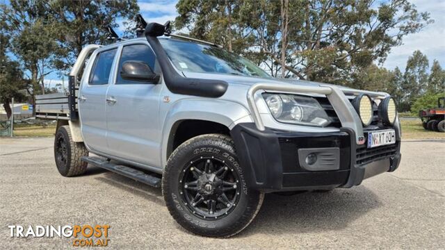 2011 VOLKSWAGEN AMAROK TDI400TRENDLINE 2H UTILITY