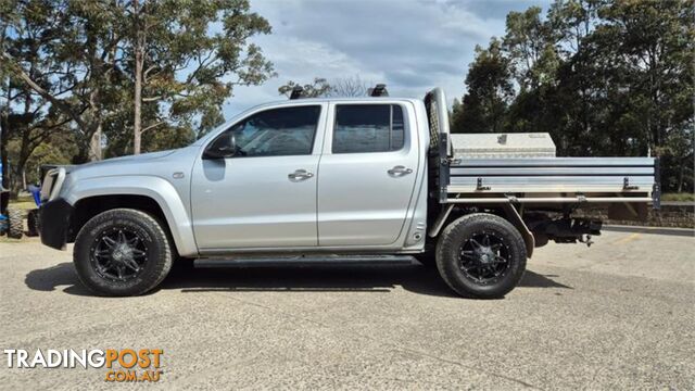 2011 VOLKSWAGEN AMAROK TDI400TRENDLINE 2H UTILITY