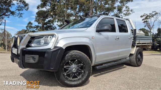 2011 VOLKSWAGEN AMAROK TDI400TRENDLINE 2H UTILITY