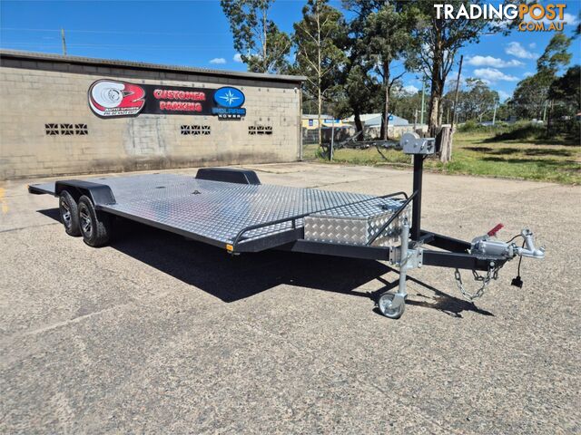 2025 Ferret's 4x4 20 x 6.6 Car Trailer