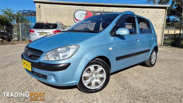 2010 HYUNDAI GETZ HATCHBACK SX HATCHBACK