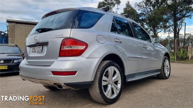 2010 MERCEDES-BENZ M-CLASS ML350 W164MY10 WAGON