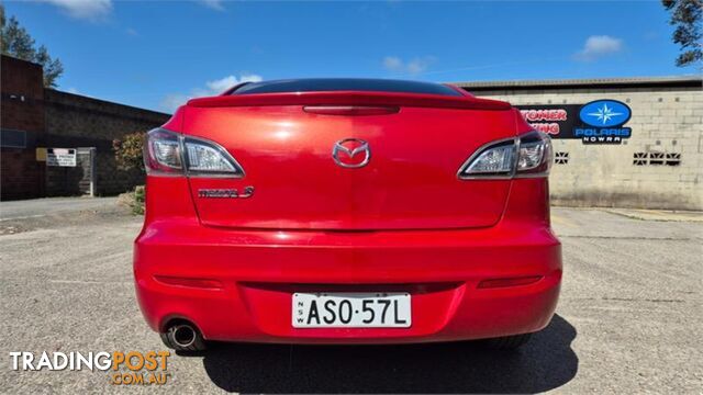 2012 MAZDA 3 MAXXSPORT BL10F2MY13 SEDAN