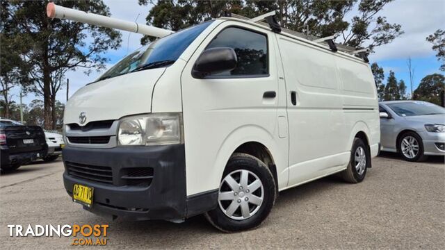 2007 TOYOTA HIACE  TRH201R VAN