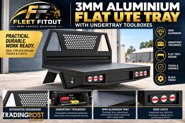 Aluminium Ute Trays Sydney – Supply & Installation Copy