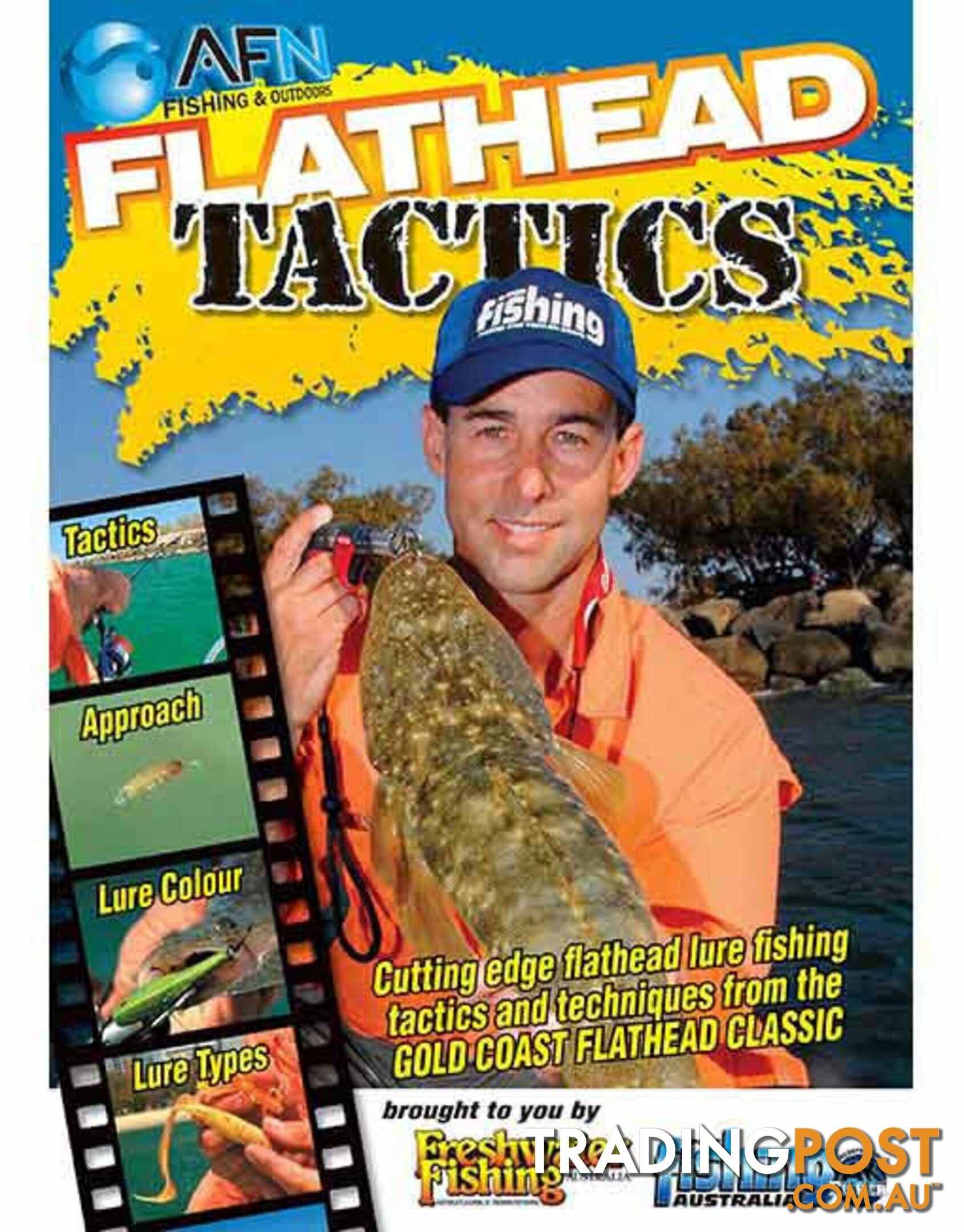 AFN Flathead Tactics Fishing DVD - DVD223 - AFN - 9313000022639