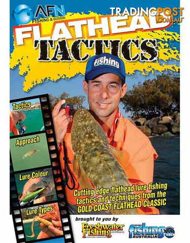 AFN Flathead Tactics Fishing DVD - DVD223 - AFN - 9313000022639
