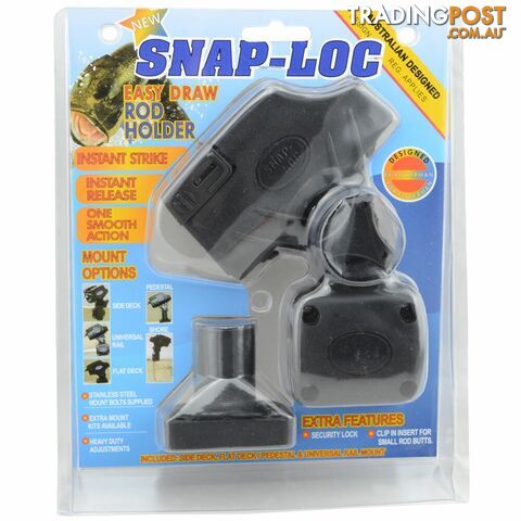 Snap-Loc Rod Holder Universal - 23SLRH - Fishing Gear Other - 9312961039625