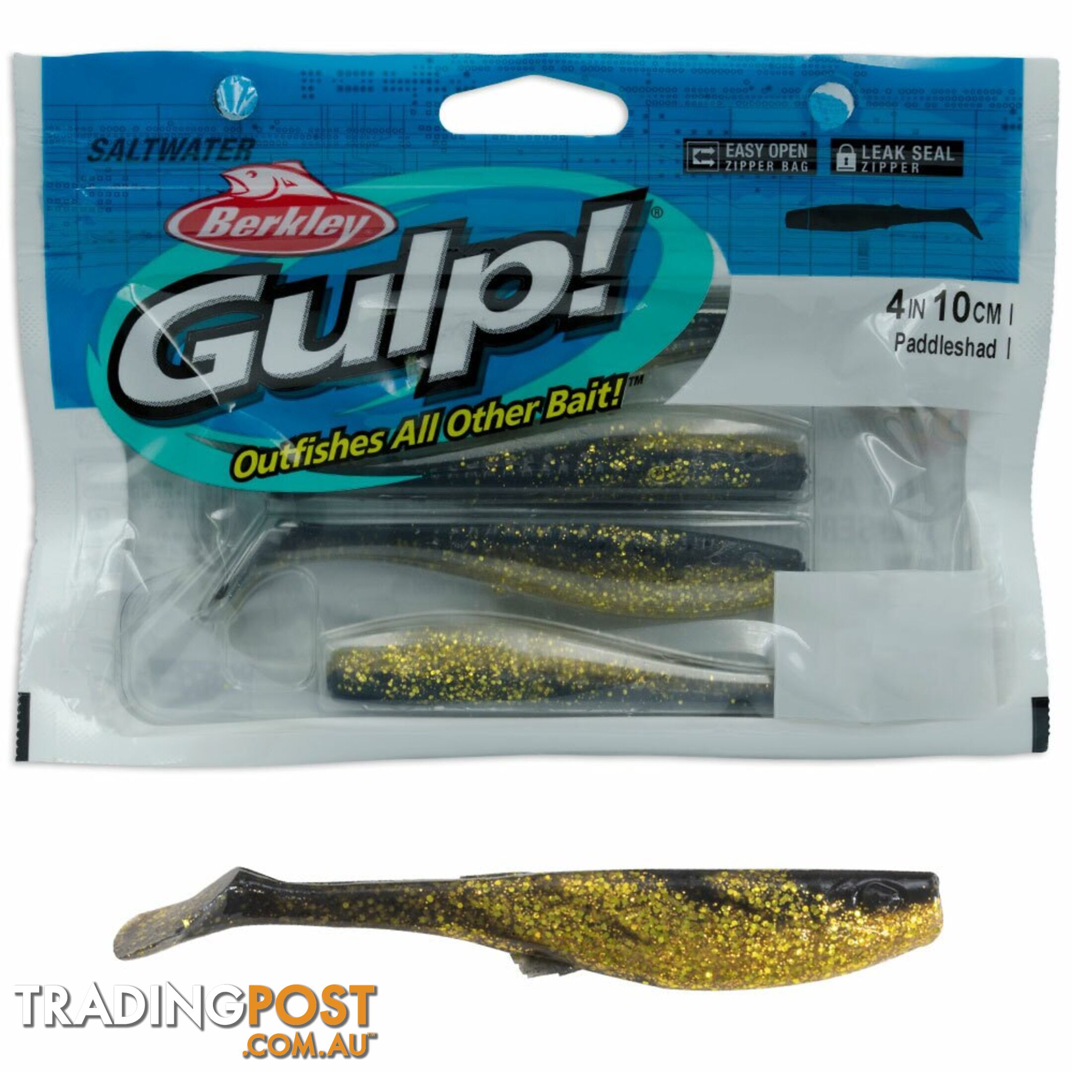 Berkley Gulp Paddle Shad Lures - BGPSL - Berkley