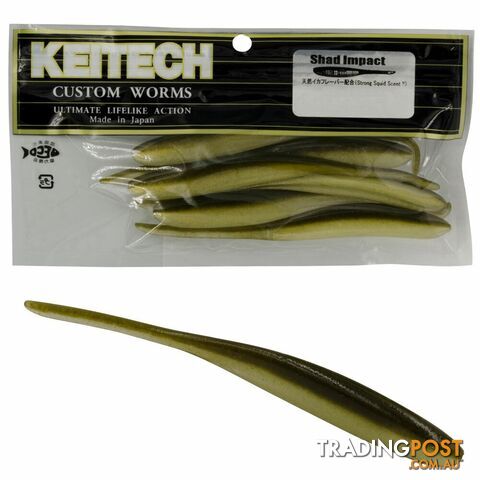 Keitech Shad Impact Lures - KEISHIMP - Keitech