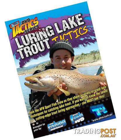 AFN Luring Lake Trout Tactics Fishing DVD - DVD3445 - AFN - 9313000023445