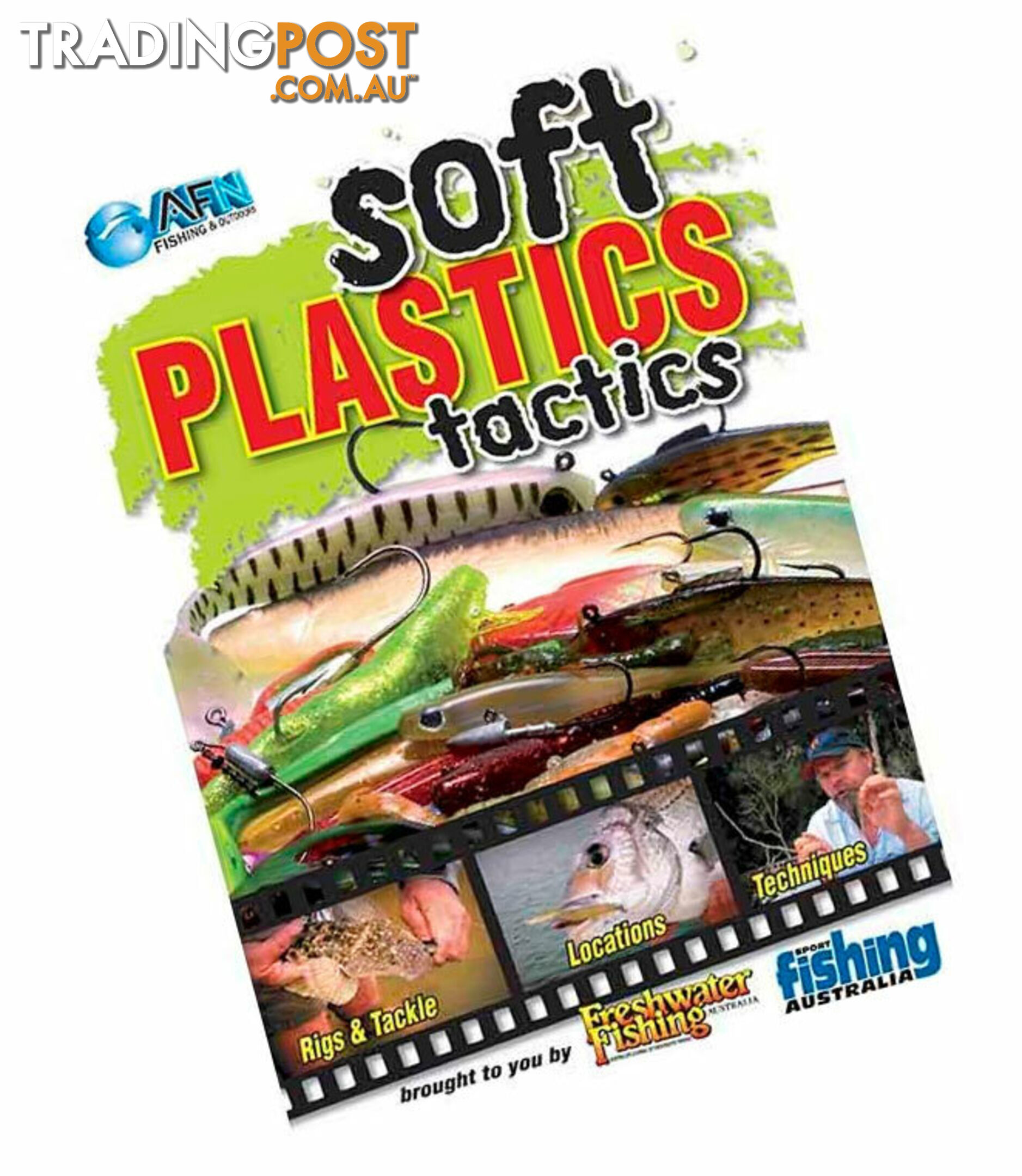 Soft Plastics Tactics Fishing DVD - DVD278 - AFN - 9313000022400