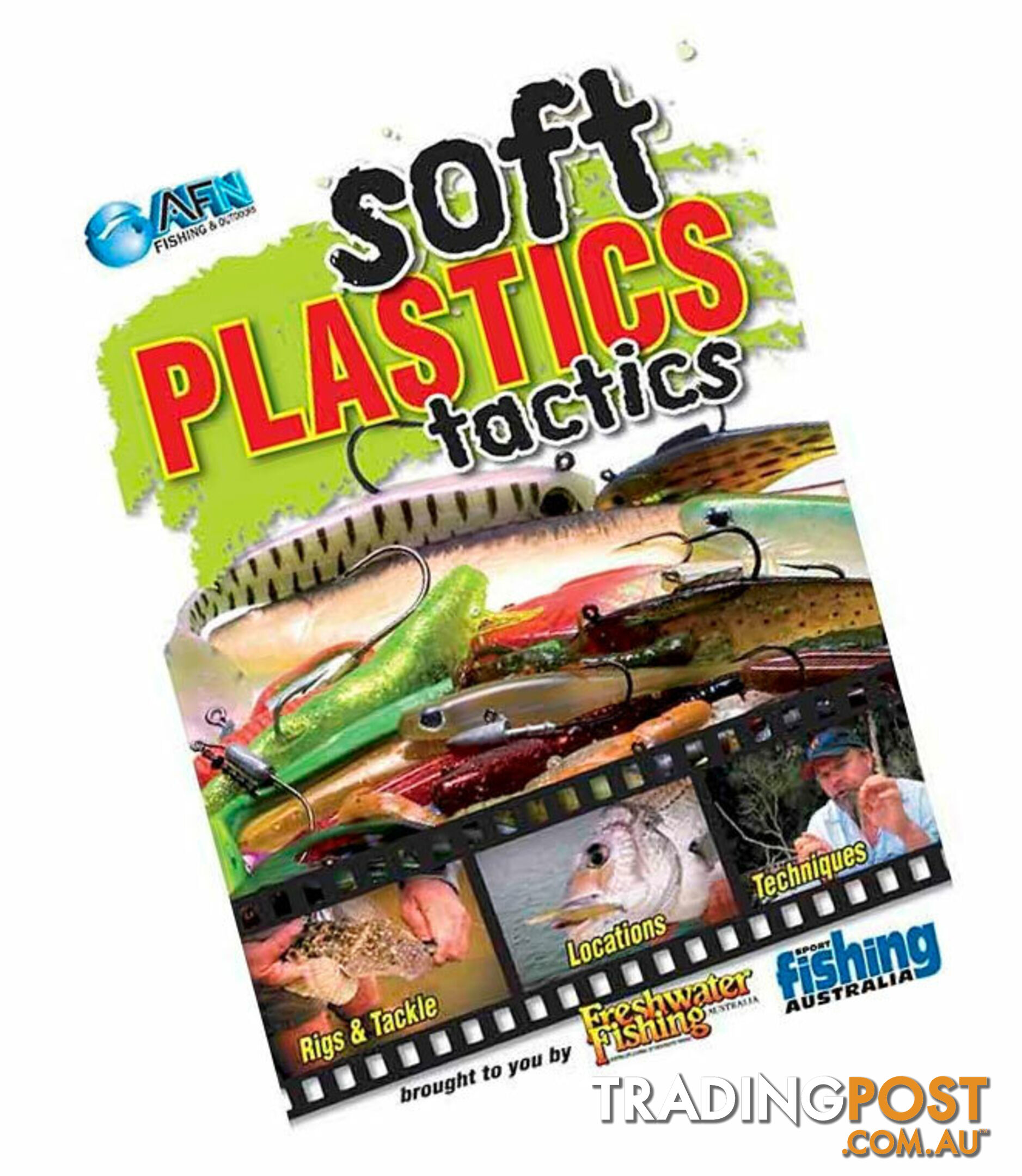 Soft Plastics Tactics Fishing DVD - DVD278 - AFN - 9313000022400