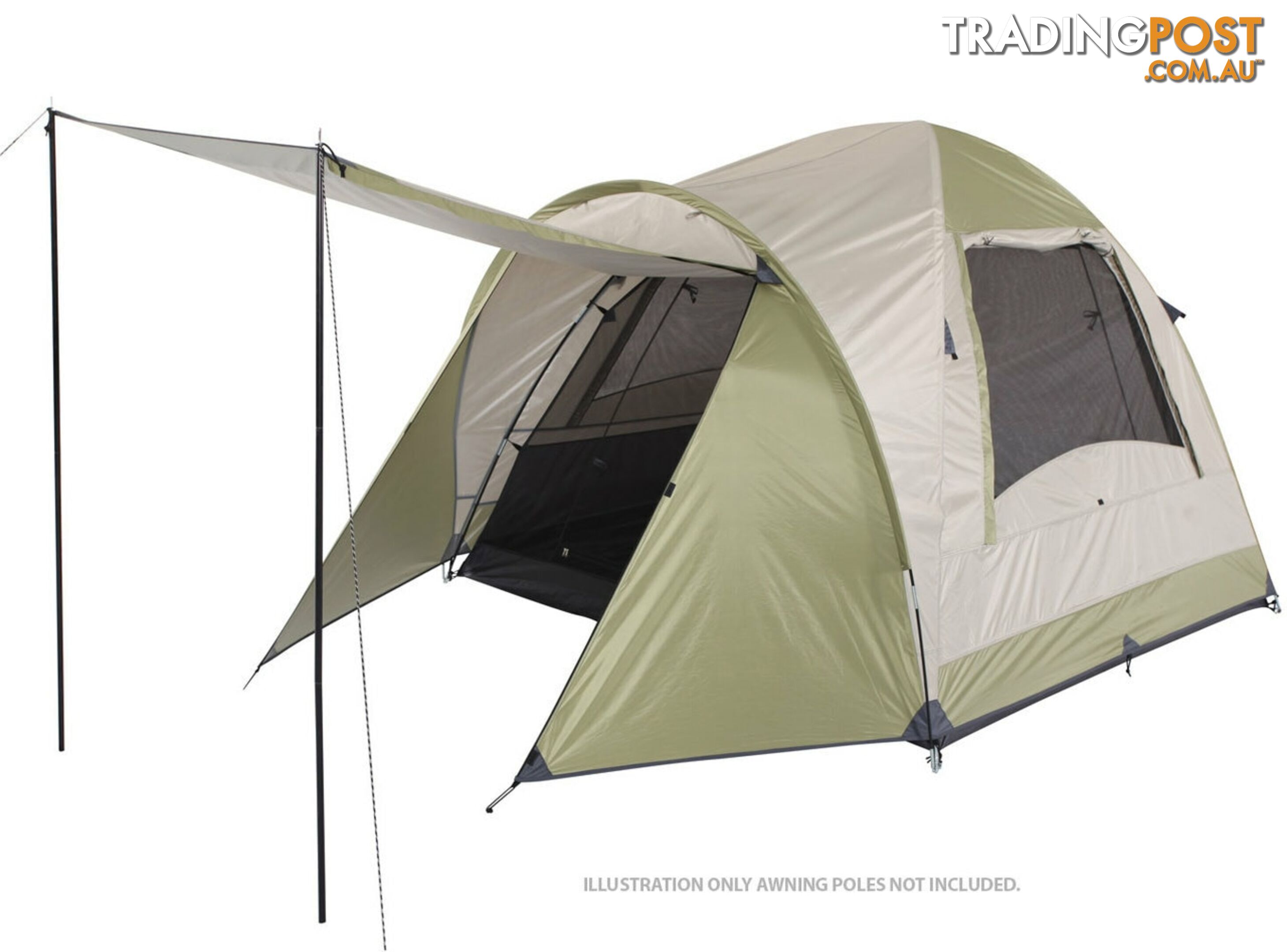 Oztrail Tasman 4V Tent (4 Person) - DTMTAS4V-C - Oztrail - 9320531045860