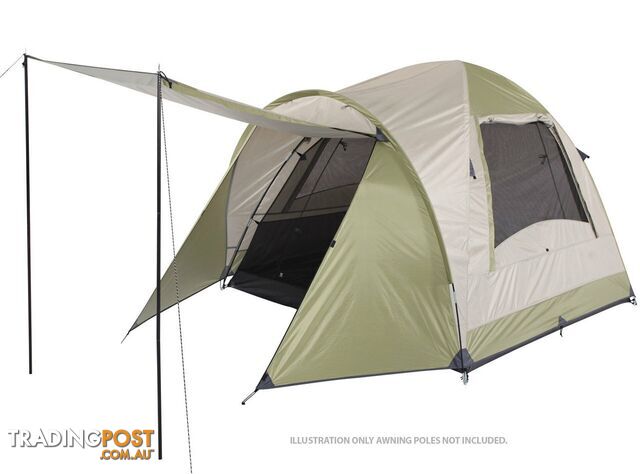 Oztrail Tasman 4V Tent (4 Person) - DTMTAS4V-C - Oztrail - 9320531045860