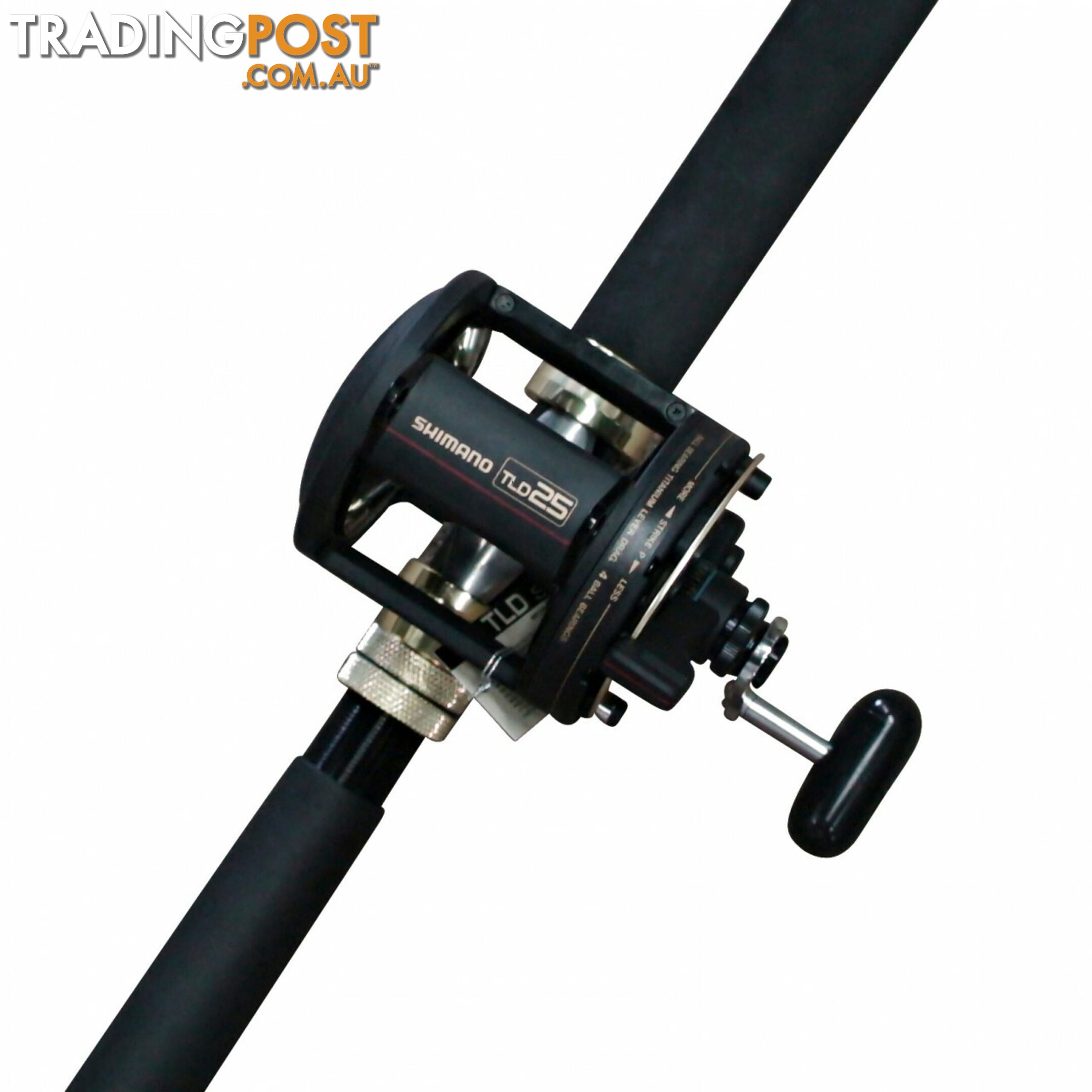 Shimano TLD 25 Fishing Reel with Shimano 15kg Backbone rod - Game25-1 - Shimano