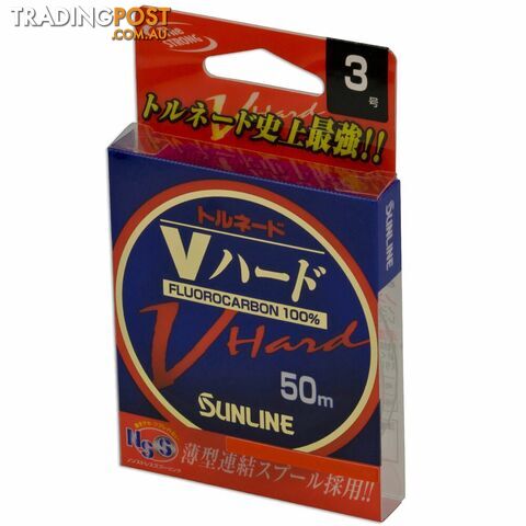 Sunline V-Hard Fluorocarbon Leader - V-HardL - Sunline