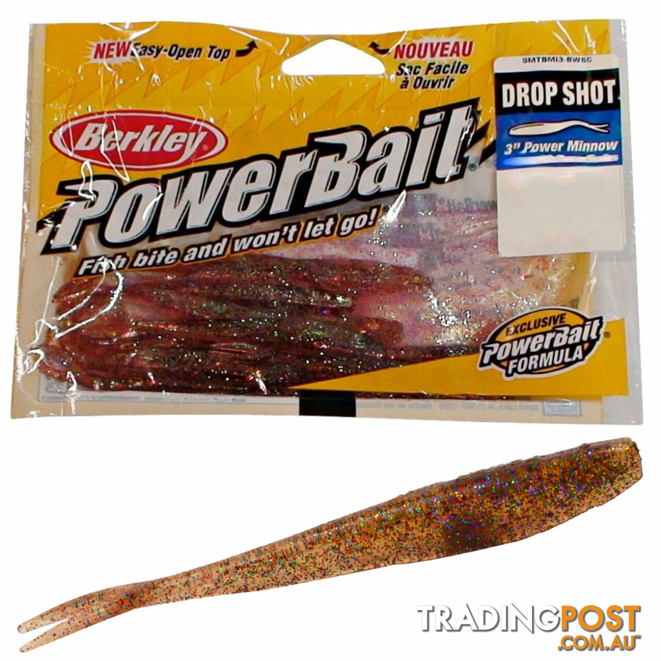 Berkley Power Bait Minnows 3 Inch Fishing Lures - POWER BAIT - Berkley