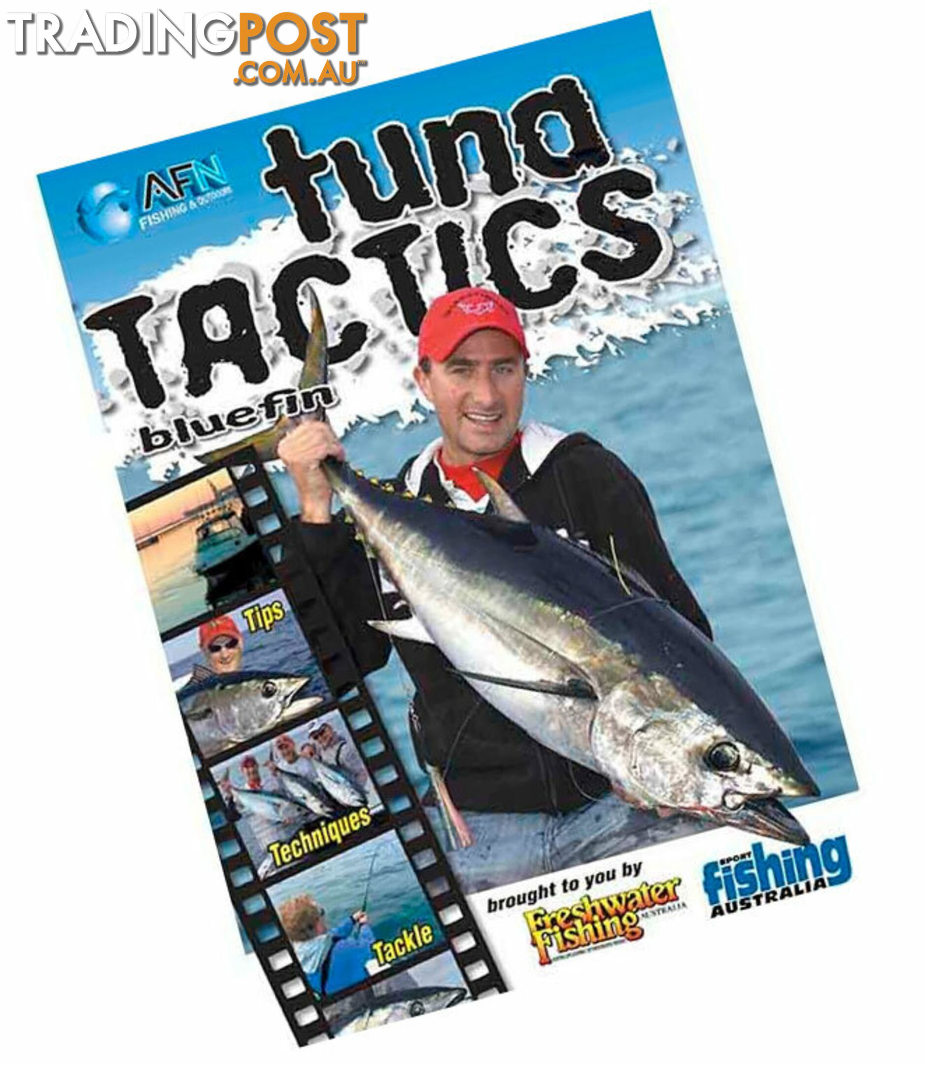 AFN Tuna Tactics Blue Fin Tuna DVD - DVD065 - AFN - 9313000022219