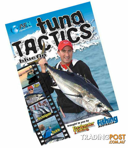 AFN Tuna Tactics Blue Fin Tuna DVD - DVD065 - AFN - 9313000022219