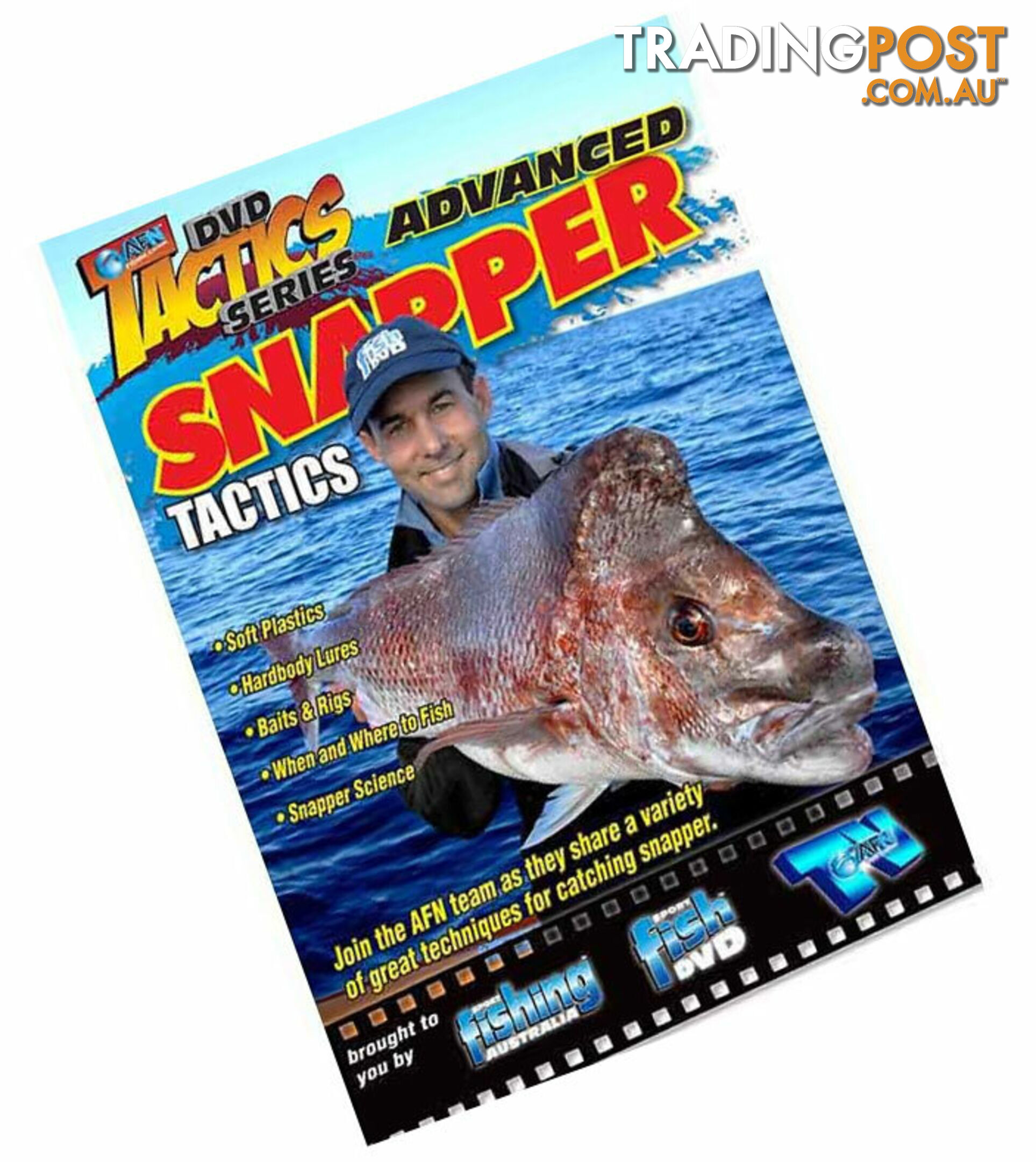 AFN Advanced Snapper Tactics Fishing DVD - DVD3568 - AFN - 9313000023568