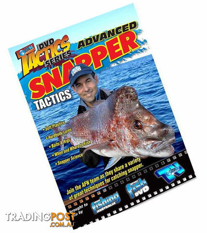 AFN Advanced Snapper Tactics Fishing DVD - DVD3568 - AFN - 9313000023568