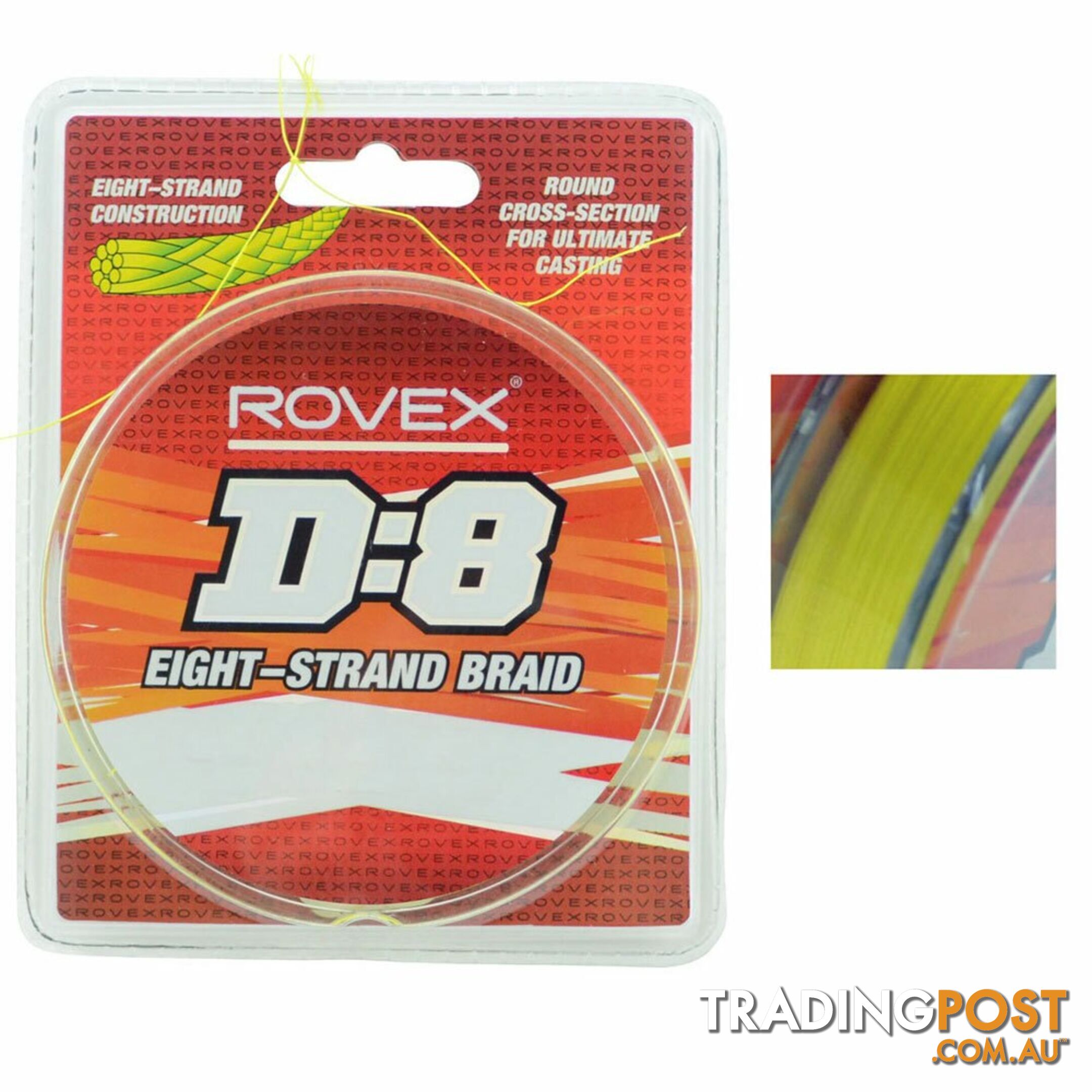 Rovex D8 Braid Fishing Line (8 Carrier) - D8 - Rovex