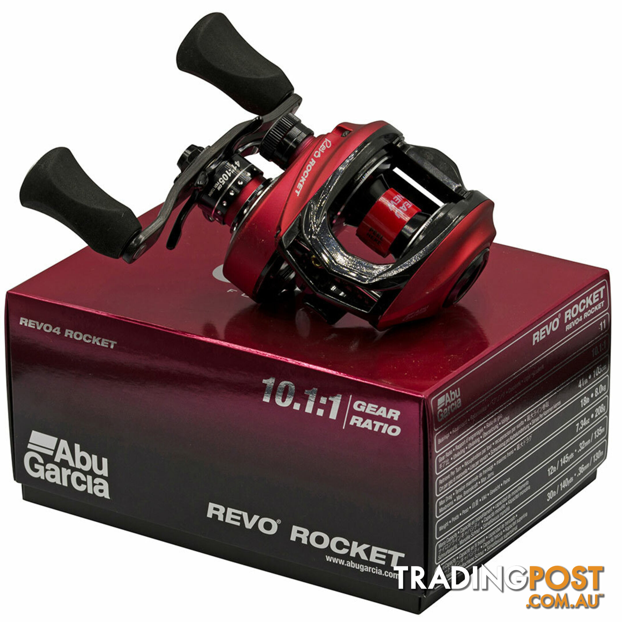 Abu Garcia Revo Rocket Baitcaster Reel - 1475709 - Abu Garcia - 036282955820