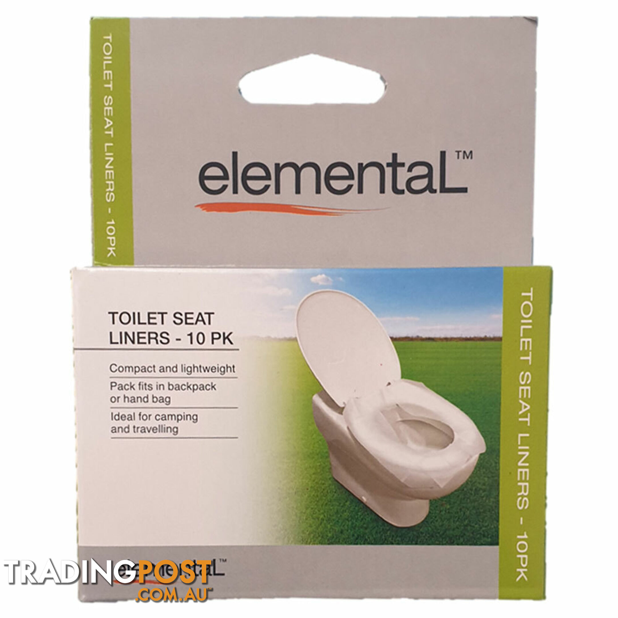 Elemental Toilet Seat Liners 10 Pack | Over 75% OFF - GMA1180 - Elemental - 9316533011804